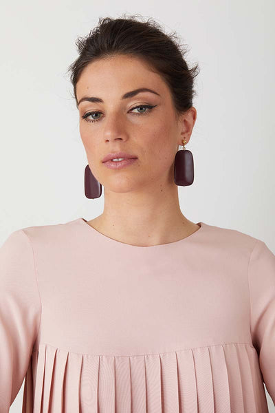 Burgandy Earrings | Statement Earrings